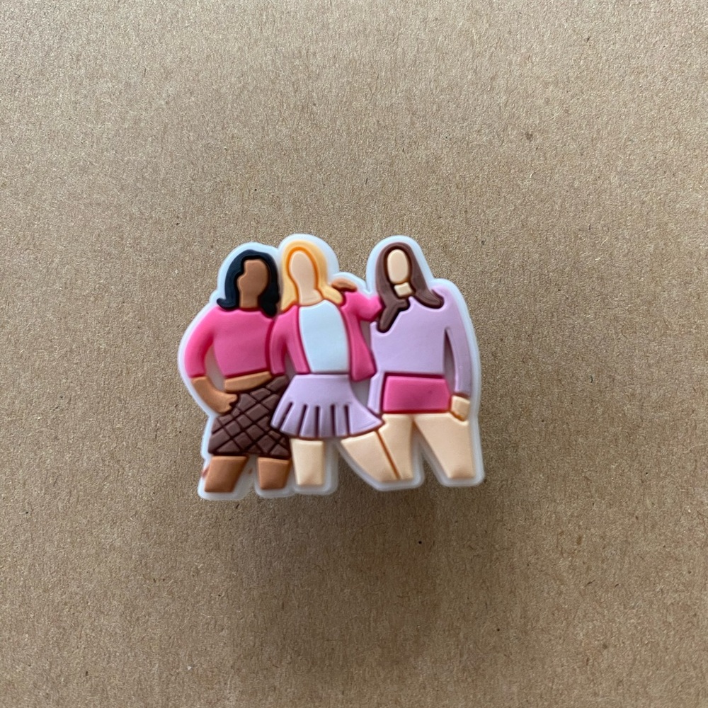 π6/$12π Means Girls Croc Charm, Shoe Charm